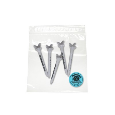 4-Prong Golf Tee 5-1 Pack 2-3/4"