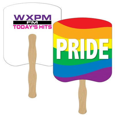 Pride Hand Fan Full Color (2 Sides)