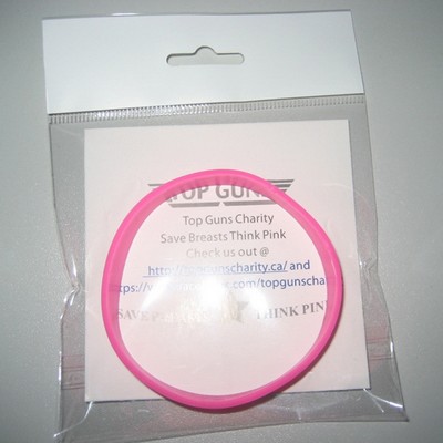 1/2 Inch Breast Cancer Deboss-fill w/Packaging