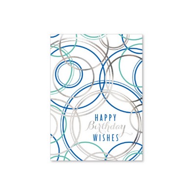 Birthday Balloon Banner Card