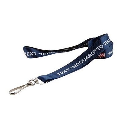 ?' Custom Nylon Lanyard