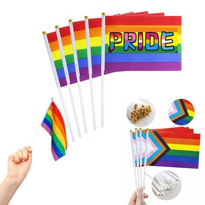 Rainbow/Gay Pride Mini Flag