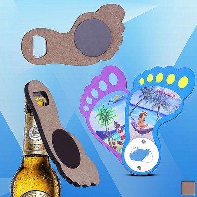 Foot Shaped Magnetic Bottle Opener