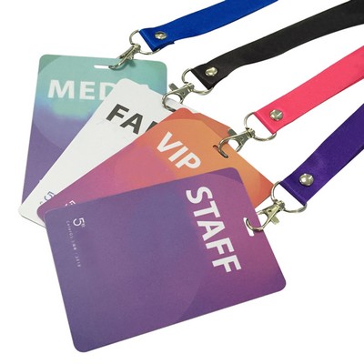 PVC ID Card with Lanyard