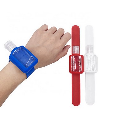 Hand Sanitizer Bracelet with Empty Bottle