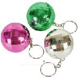 1 1/2" Disco Ball Key Chain