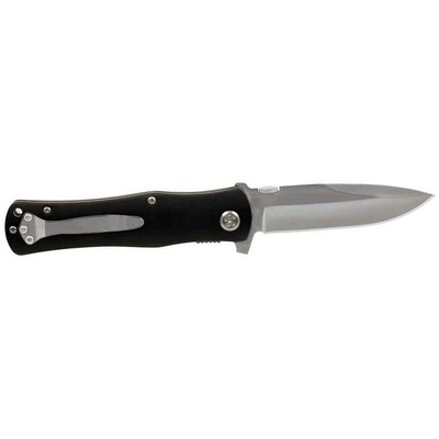 4 1/2" Black Anodized Aluminum Handle Knife