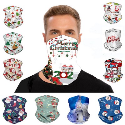 Christmas Neck Gaiter Multi Face Mask Tube