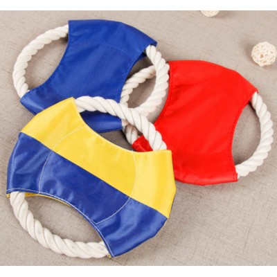 Cotton Pet Toy Flying Disc