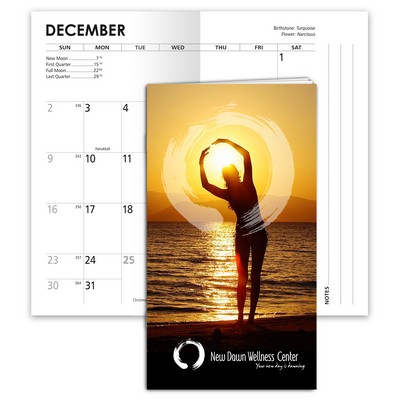 TC Datefinder® 14 Month Pocket Planner, Full Color Cover/ 4/4 White Stock