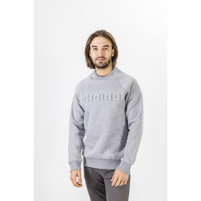 Embossed Apparel Heavyweight Crew Neck Sweatshirt