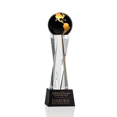 Havant Globe Award - Black/Gold 11½"