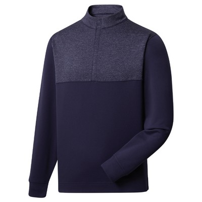 FootJoy Heather Yoke Half-Zip Midlayer