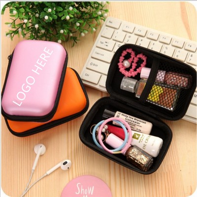 Square Zipper Storage Case for Small Articles