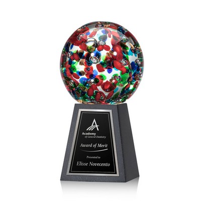 Fantasia Award on Tall Marble - 4" Diam