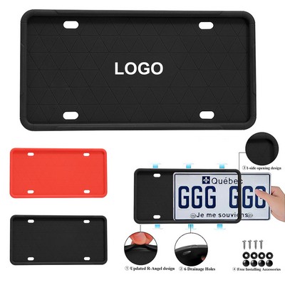 Silicone License Plate Frame Holder