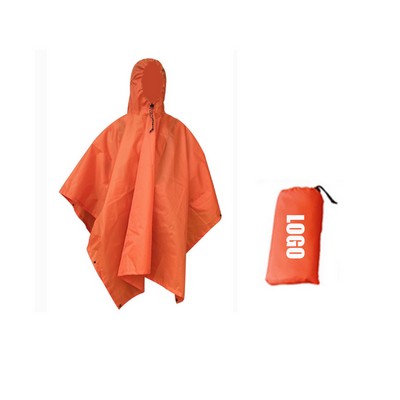 Versatile 3-In-1 Multi-Functional Rain Poncho