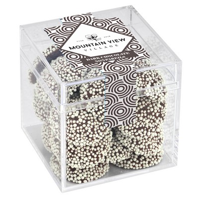 Signature Cube w/Dark Chocolate Nonpareils