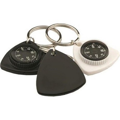 Triangle Compass Key Chain