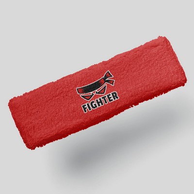 Stretchy PolyCotton Embroidered Wristband