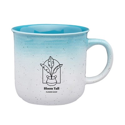 14 oz. Lucea Gradient Bistro Mug (1 Color Imprint)