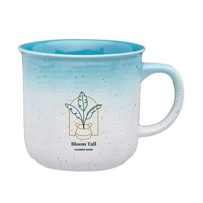 14 oz. Lucea Gradient Bistro Mug (Full Color Imprint)