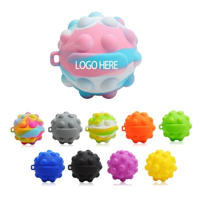 Silicone Decompression Sensory Squeeze Ball Fidget Toy