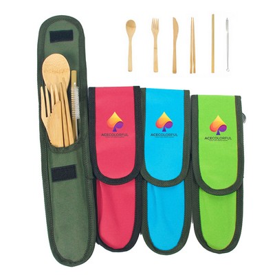 Bamboo Utensil Cutlery Set