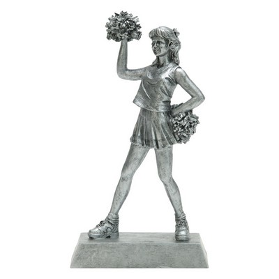 Cheerleader, Female Figure - Large Signature Figurines - 10-1/2" Tall