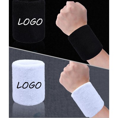 Cotton Sport Sweat Wristband