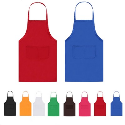 Kitchen Apron With Front Pocket