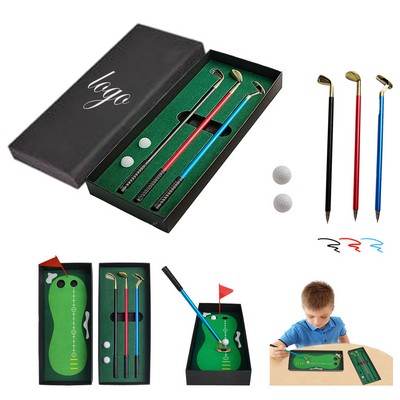 Mini Desktop Golf Pen Set