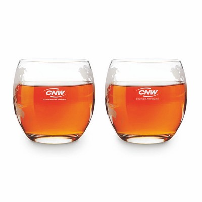 Globe Decanter & Whiskey Tumblers Set by Viski®