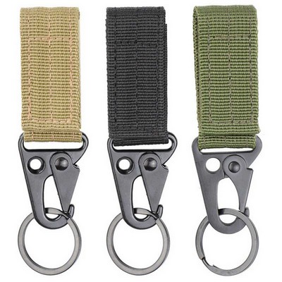 Tactical Gear Clip Keychain