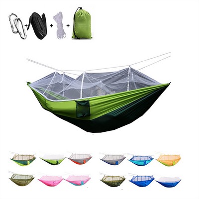 Portable Hammock with Mosquito Net: On-the-Go Bliss