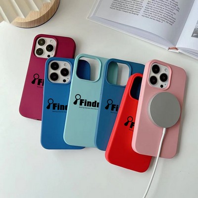 iPhone 13 Pro Max Magnetic Safe Silicone Case