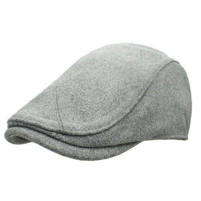 Soft Stretch Fit Newsboy Men's Cap