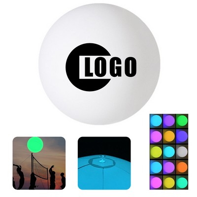 Led Glow In The Dark Beach Ball