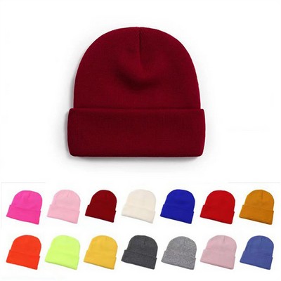 Knit Beanie Cap