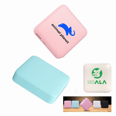 10000 MAH Thin Small PU Power Bank(Free Shipping)