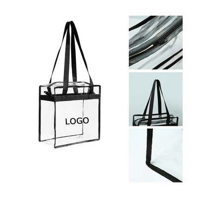 Clear PVC Tote Bag