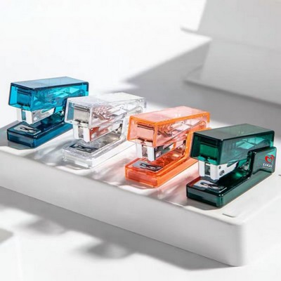 Transparent Spring Powered Desktop Stapler