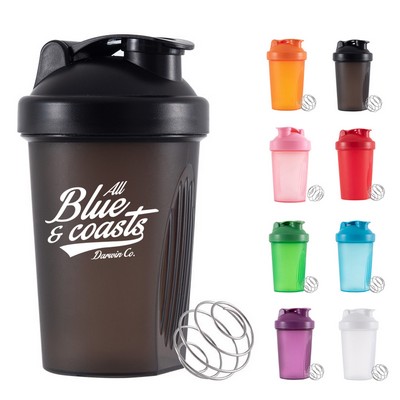 12oz Protein Shaker Bottle