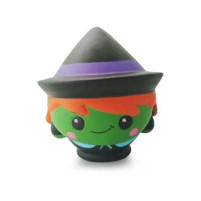 PU Halloween Witch Stress Relief Toy