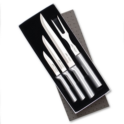 Prepare Then Carve Gift Set w/Silver Handle