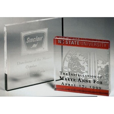 AA-Mini Square Paperweight Award (4")