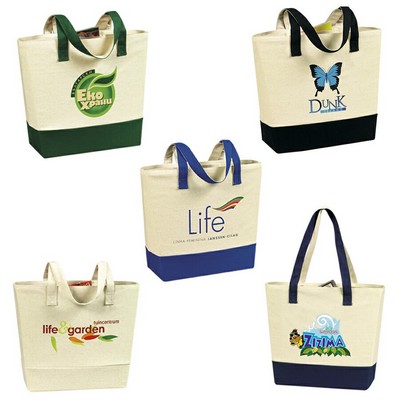 "eGreen" Canvas Meeting Tote Bag (20"x14"x6")