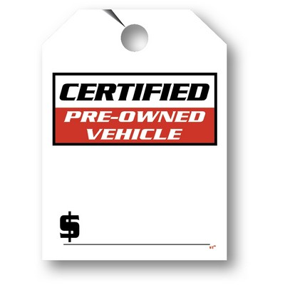 Mirror Hang Tag (Certified Pre Owned Vehicle)