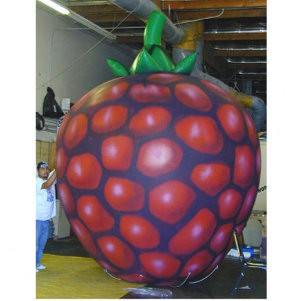 Custom Inflatable Food Look Giant Balloon for Events - Raspberry