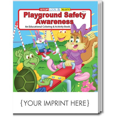 Playground Safety Awareness Coloring & Activity Book